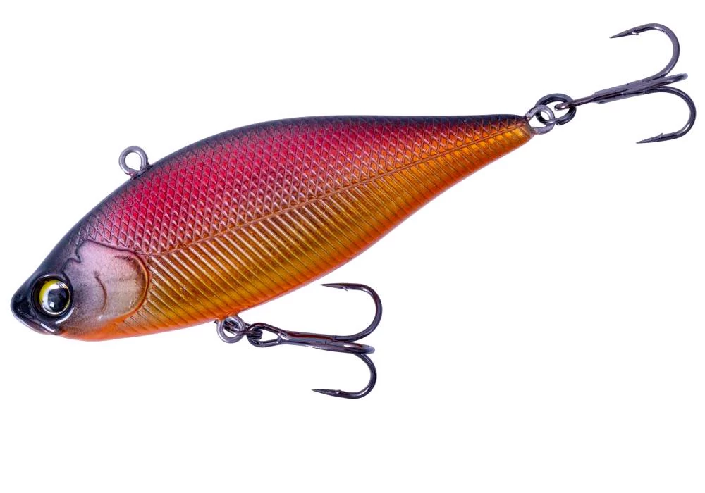 MAJOR CRAFT CEANA VIB 75 6.5cm 21gr #023 Black Back Red Gold