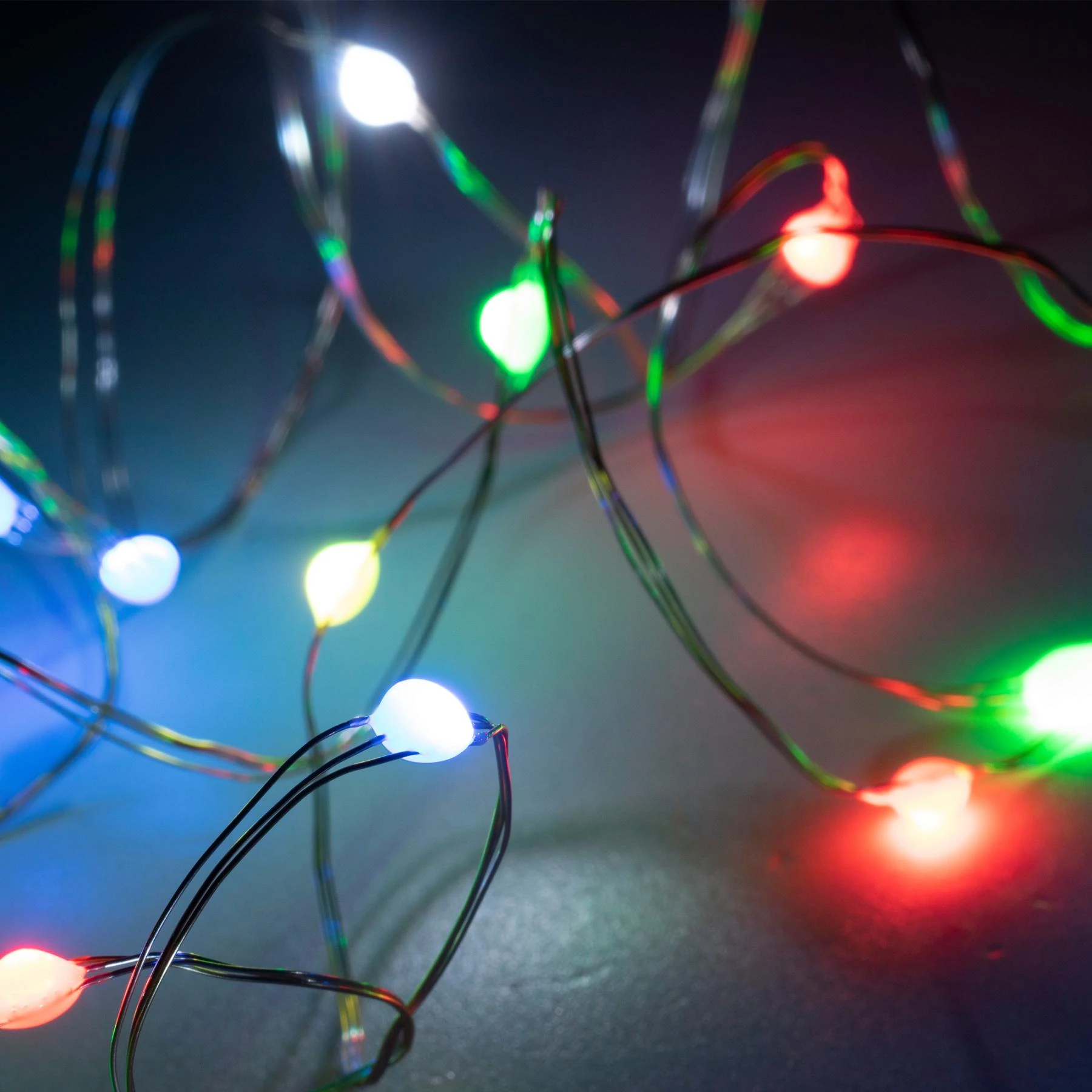 HOME Micro LED-es fényfüzér, RGB, 100 LED, 12 prg (ML 112 RGB)[SG]