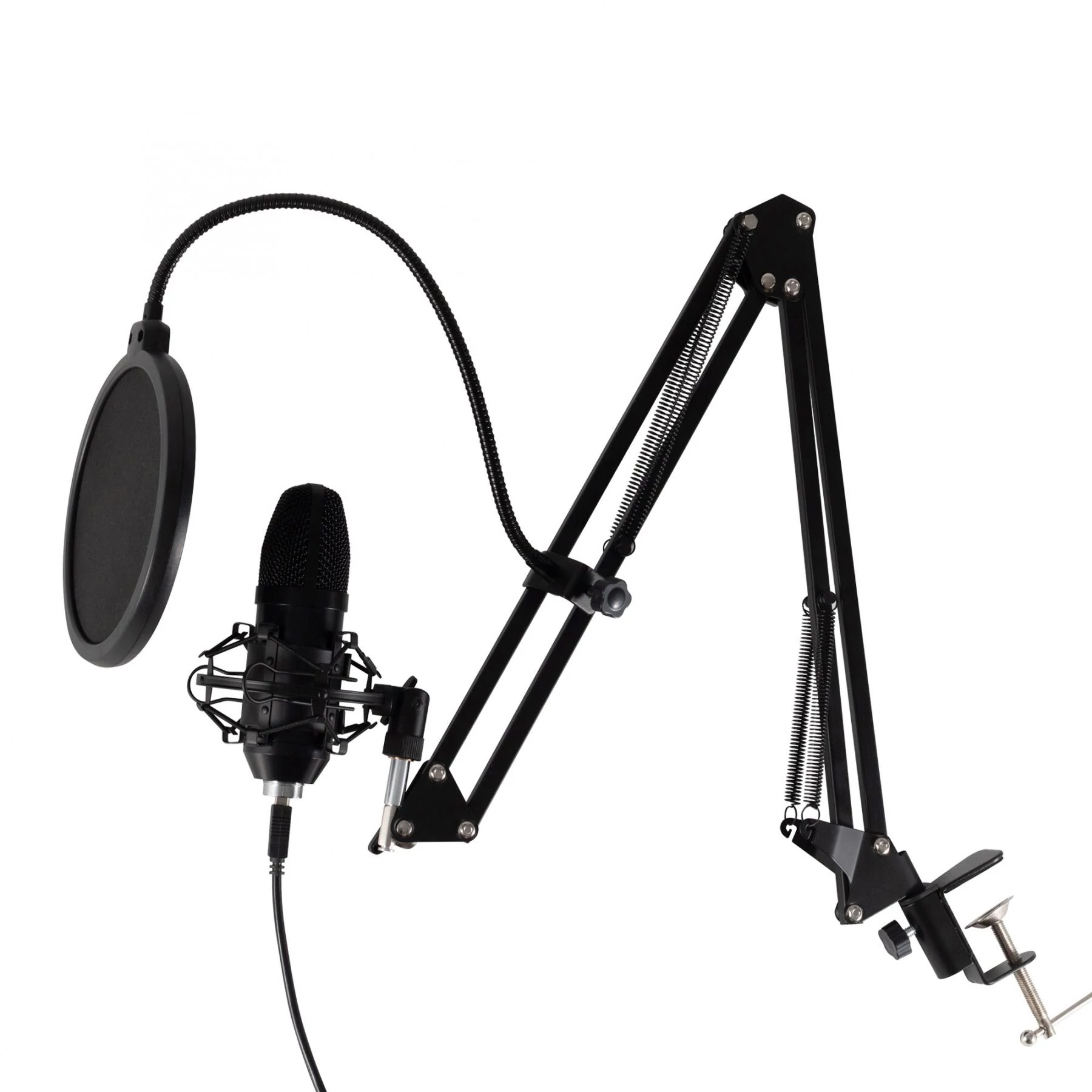 SAL USB mikrofon szett (M 100USB)[SG]