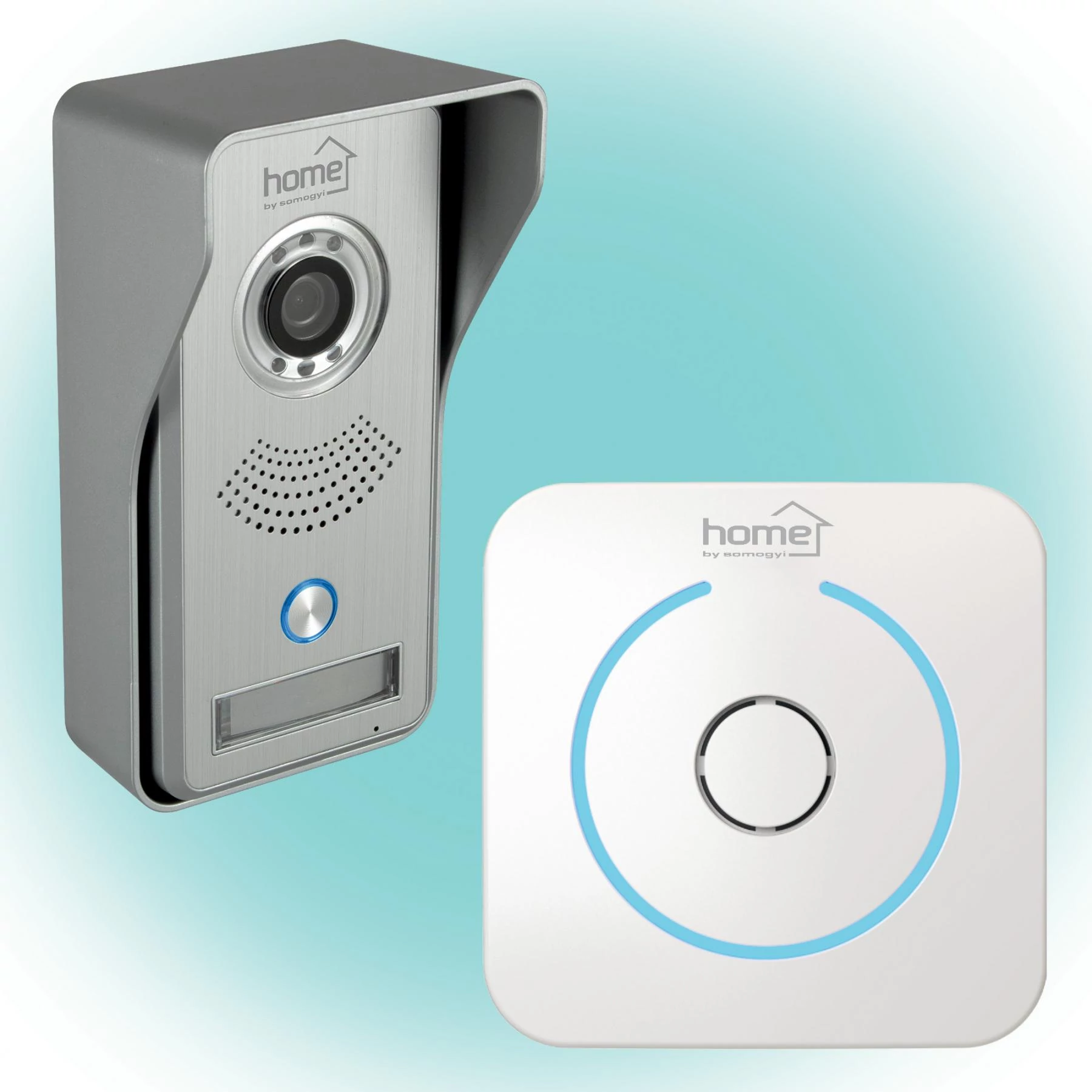 HOME SMART video kaputelefon, WiFi, vez.nélk. csengő (DPV WIFI)[SG]