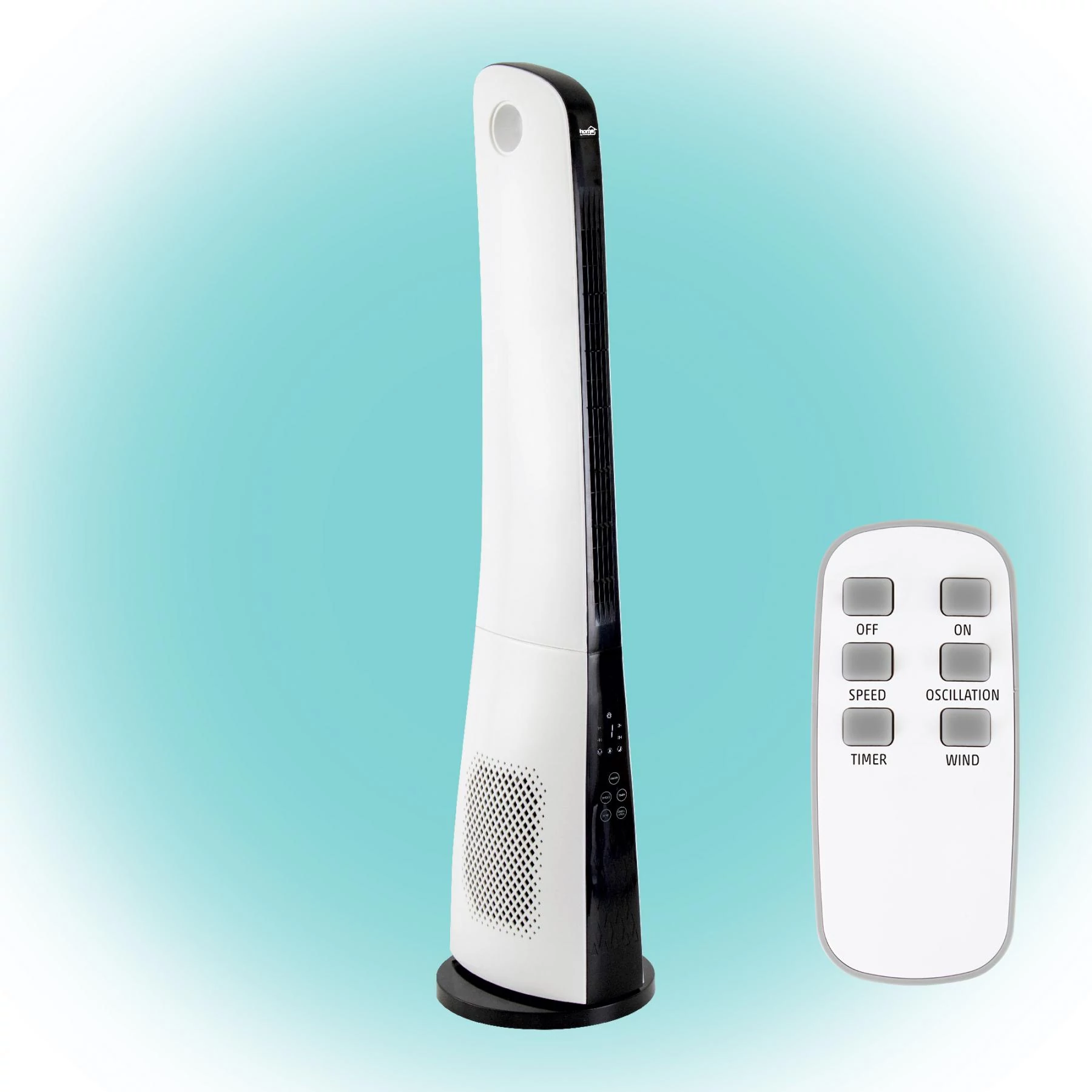 HOME Oszlopventilátor, fehér, 110 cm, 45 W (TWFR 110)[SG]