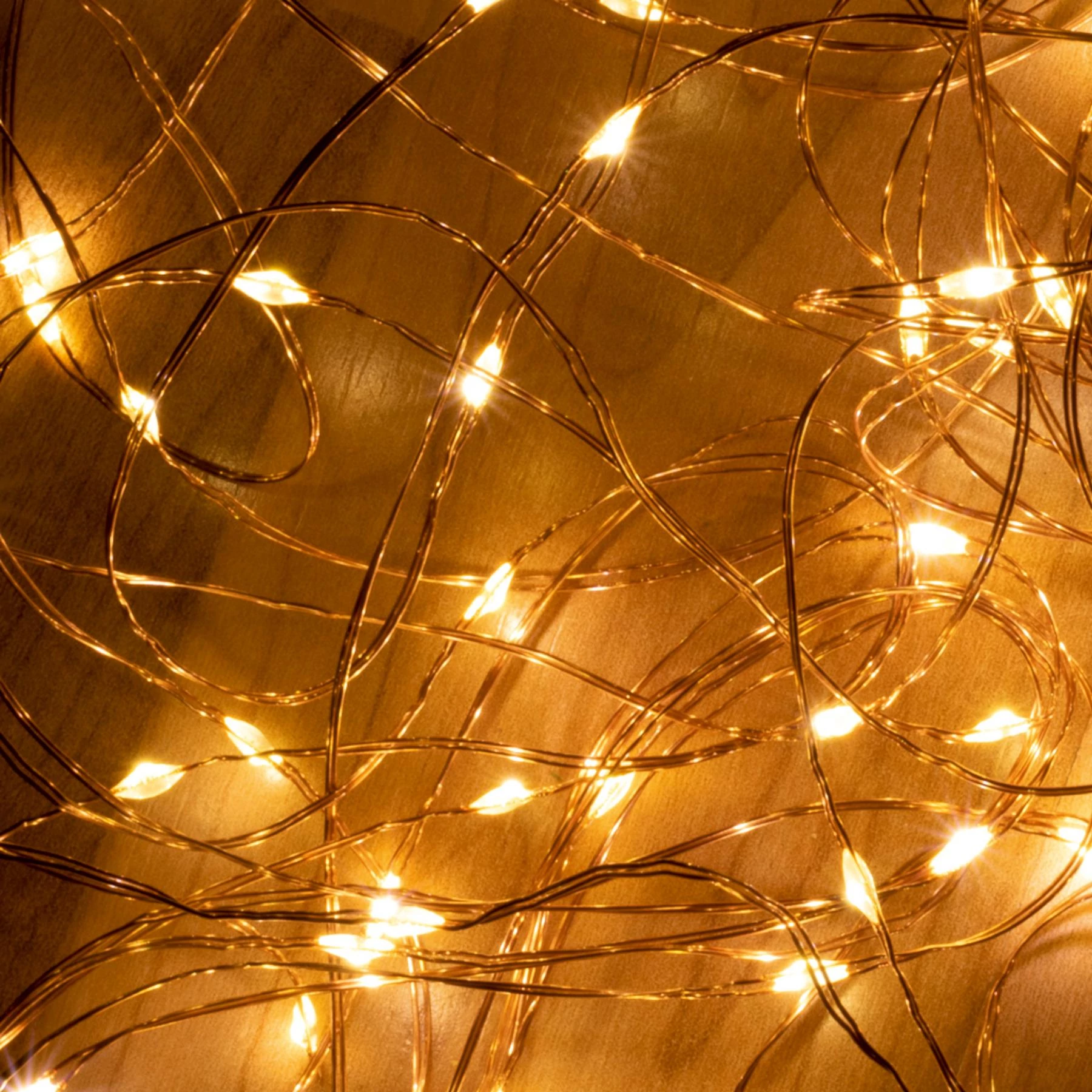 HOME Micro LED-es fényfüzér-köteg,  10 füzér / 20 LED, melegfehér, kültéri kivitel (ML 200/WW)[SG]