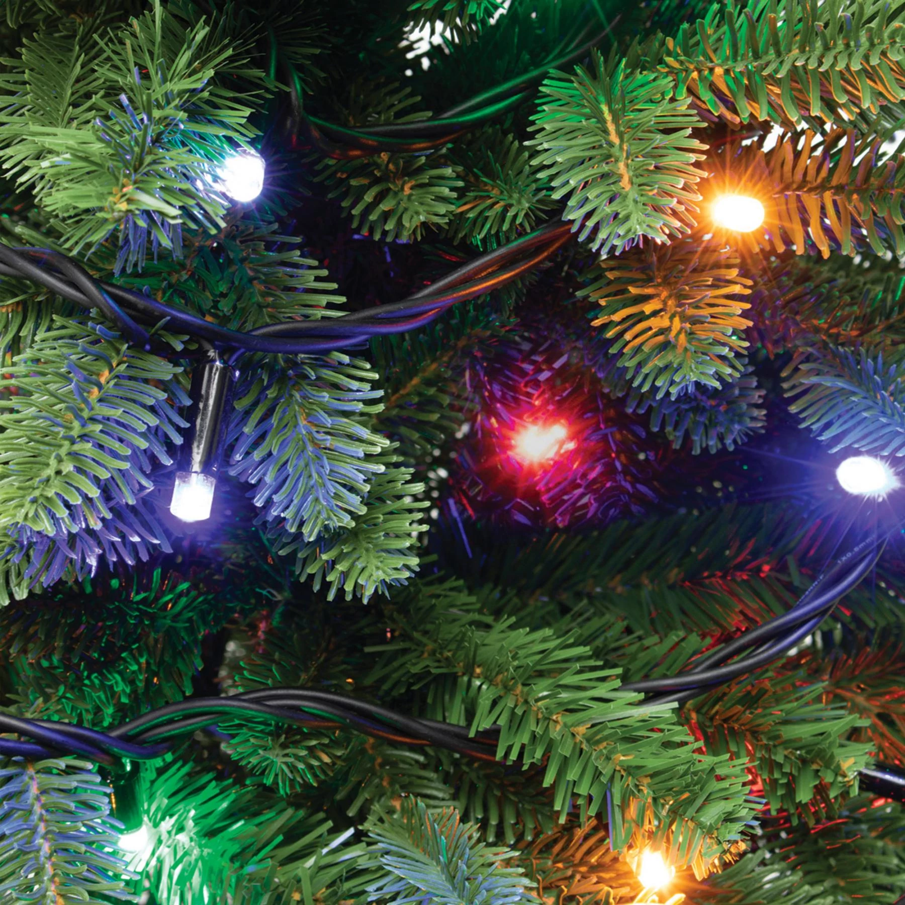 HOME Sorolható izzósor, 100LED, színes, villogó (KSI 100F/M)[SG]