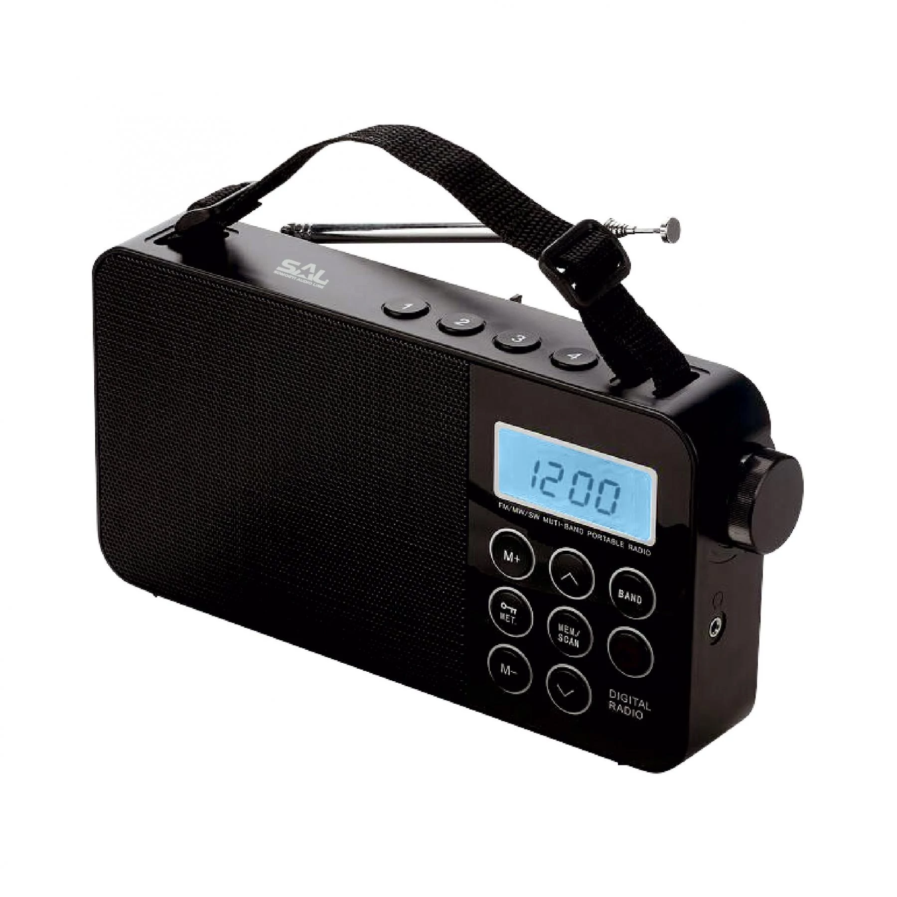 SAL Táskarádió, 3 sávos, LCD (RPR 3LCD)[SG]